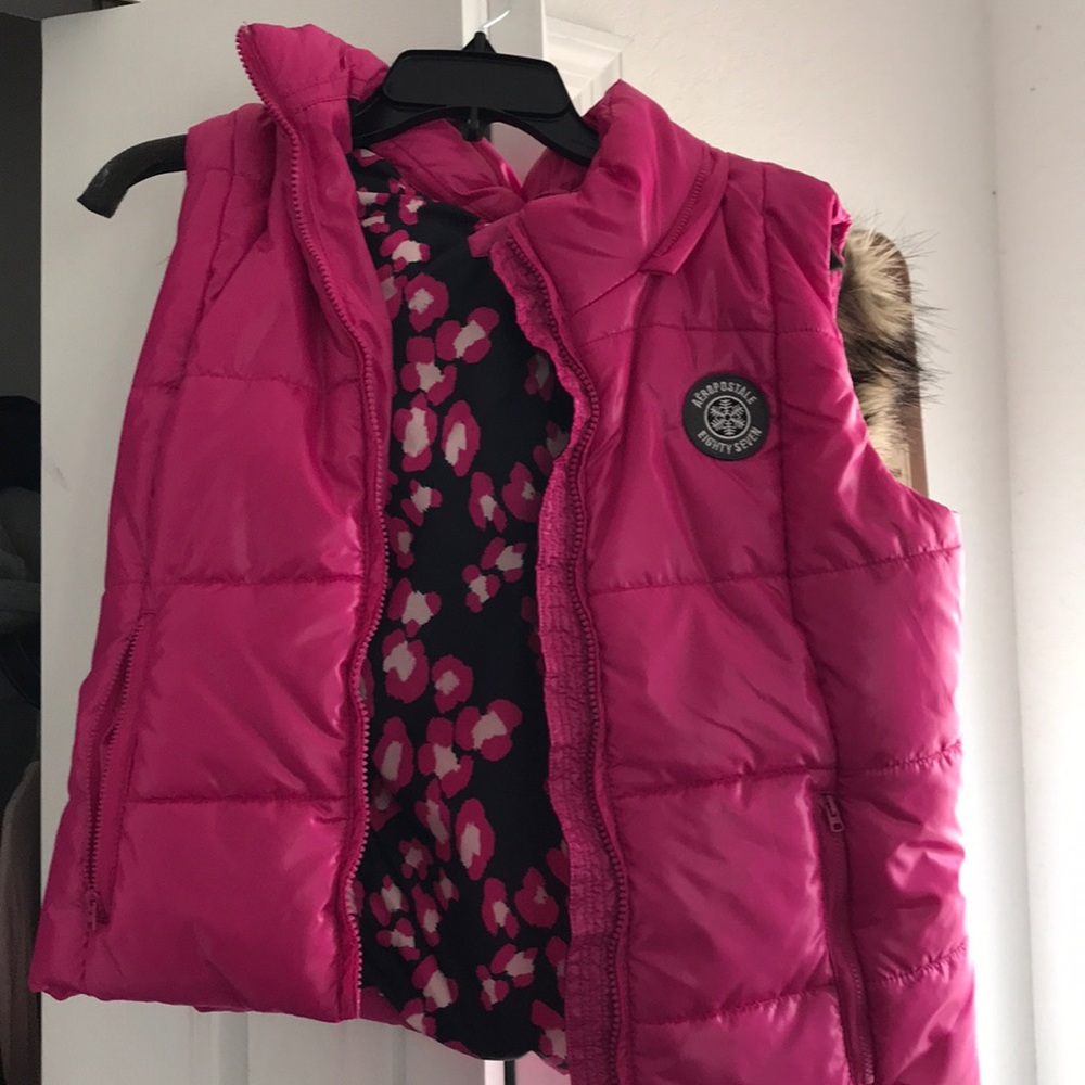 Winter Vest available in black and white as well
